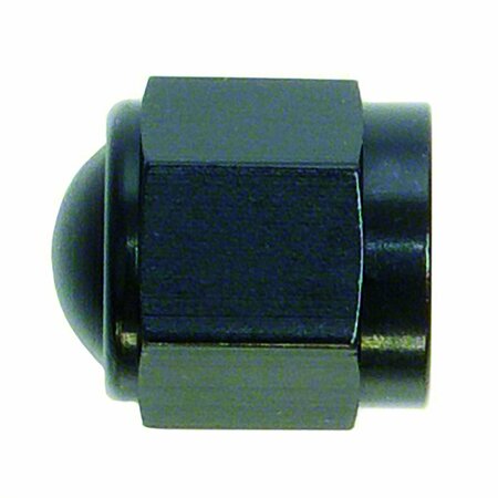 SPEEDFX FITTINGS, -12AN BLK FLARE CAP 561229BK